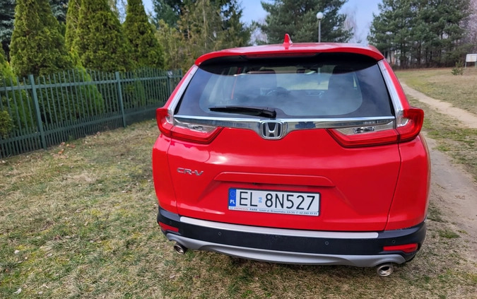 Honda CR-V cena 103000 przebieg: 34600, rok produkcji 2019 z Łódź małe 121